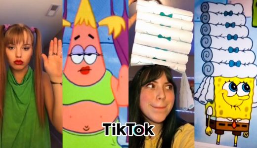 Billie Eilish Bad Guy Plot Twist Spongebob (Tik Tok Compilation)