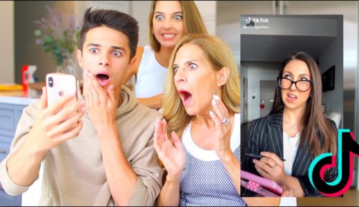 MOM REACTS TO TIKTOK TRENDS! | Brent Rivera