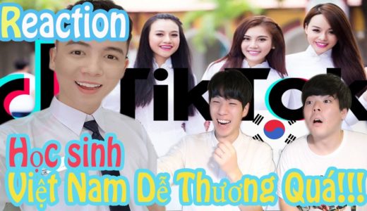 Reacion Tiktok Học sinh Việt Nam dễ thương quá!!! l JBros