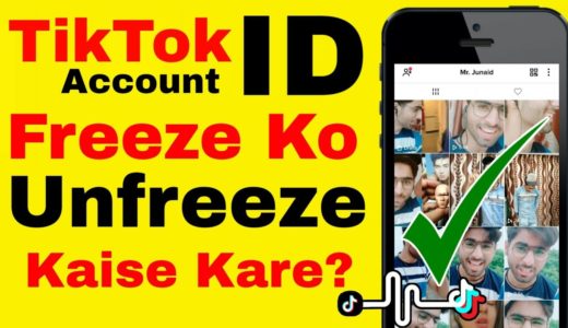 How to Unfreeze TikTok Id/Account TikTok Account Freeze Problem Solution ?