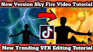 New Version Sanam Pe Han Sky Fire Video Kaise Banaye | TikTok Sky Bijli New Version Editing Tutorial