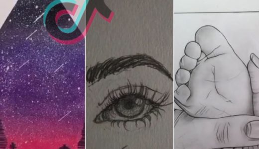 Tik Tok Art And Art Tutorials