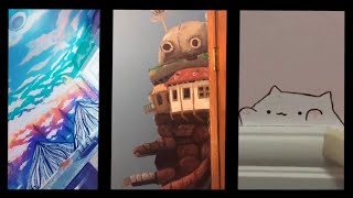 Tiktok Art Compilation #4 (Wall Edition)