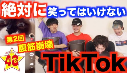 【腹筋崩壊】第2回！絶対に笑ってはいけないTikTok！！