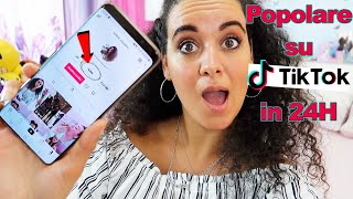 in 24 ORE 4 mila iscritti su TIKTOK 😱😍 Provo a Diventare POPOLARE! trucchetti!