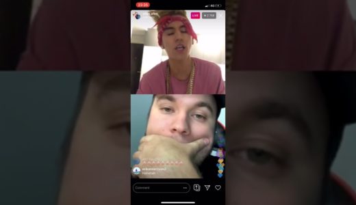 (HELA) VERZ OCH ELIAS69 (TIKTOK) BRÅKAR PÅ INSTAGRAM LIVE.