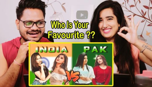 Indian Reacts On TikTok Girls Battle India vs Pakistan Areeka Haq vs Jannat Zubair, Arishfa Khan