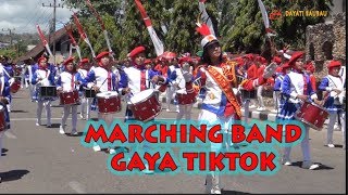 KEREN AKSI MARCHING BAND SMA N 2 BAUBAU DENGAN GAYA TIKTOK