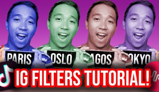 TIKTOK INSTAGRAM FILTERS TREND TUTORIAL! *NEW*