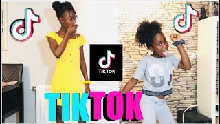 MY COUSIN TEACHES ME TIKTOK DANCES !!! FUNNY MEMES ( SEMI- CRINGE)