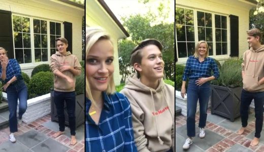 Watch Reese Witherspoon’s Son Deacon Teach Her About TikTok