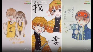 ティックトック イラスト -ック絵 – TIK TOK WRWRD – TIK TOK DRAWING ANIME (P87)