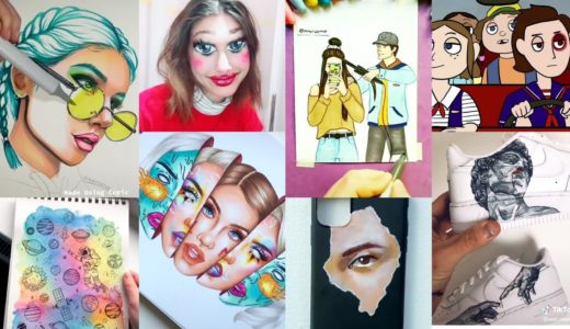 ART Tik Tok Compilation | 6 Minutes of Tiktok Artists Created