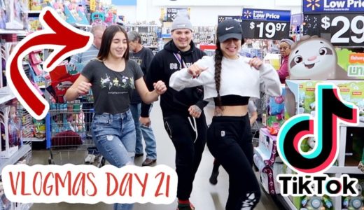 MAKING A TIKTOK WITH OUR SUPPORTER **at walmart**