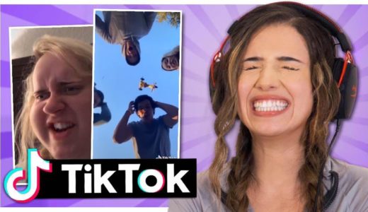 Tik Tok Try Not to Laugh Challenge! Pokimane