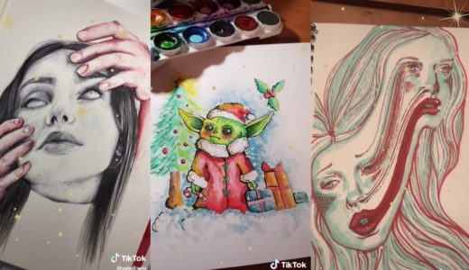 drawing & painting compilation /tiktok/