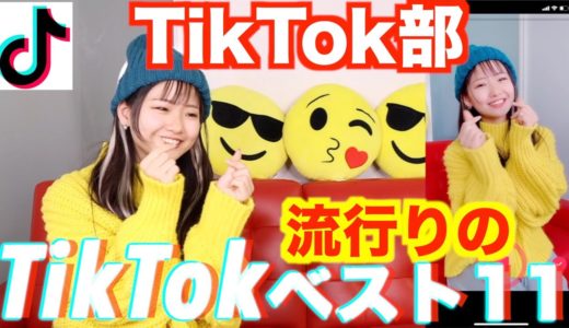 【TikTok部】流行りのTikTokベスト11撮ってみたー！