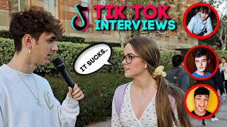 Interviewing College Students about TikTok