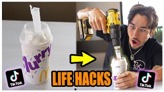 We TESTED Viral TikTok Life Hacks…. (THIS IS AWESOME) *PART 8*