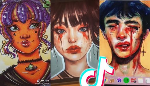 Beautiful Tik Tok Art That Made Me Insecure ❤️🎨✨