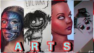 Beautiful Tik Tok Arts but you're watching POV