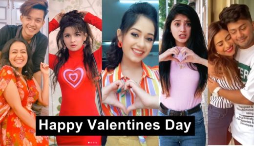 Happy Valentine Day Tiktok Videos |  Awez, Nagma, Jannat, Riyaz, Arishfa, Avneet