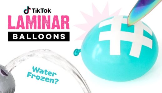 Testing VIRAL Frozen TikTok Balloons! The Laminar Effect Exposed