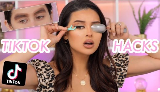 Testing Popular Tik Tok Makeup Hacks...That You Need!