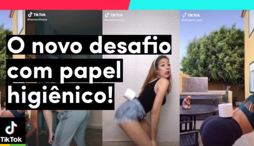 Seria esse o NOVO DESAFIO com PAPEL HIGIÊNICO? | TikTok Brasil