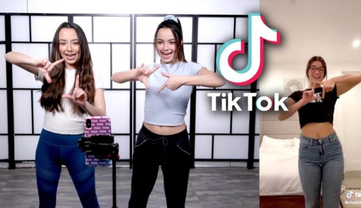 Learning Popular TikTok Dances - Merrell Twins