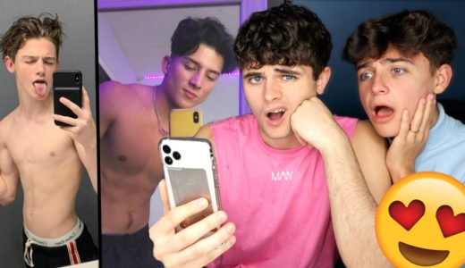 REACTING TO HOTTEST TIK TOK BOYS (Gay Reacts)