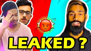 Amir Siddiqui Call Recording Leaked Against Carryminati (YOUTUBE vs TIKTOK) - BBF