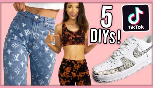 I Tried 5 Viral Tiktok Clothing DIYs!