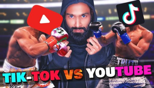 YOUTUBE AND TIK -TOK THE FIGHT | GAREEB