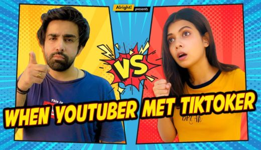 When YouTuber Met TikToker | Ft. Shreya Gupto & @Rishhsome | YouTube vs TikTok