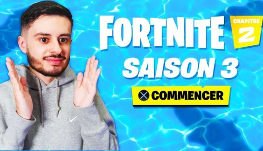 Je découvre la Nouvelle *SAISON 3* sur Fortnite Chapitre 2 ! (Moto, Aquaman, Requin...)