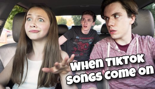 When Tik Tok Songs Come On *In Front of Your Friends*