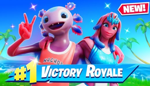 *NEW* Axolotl Skin - Solo Victory Royales