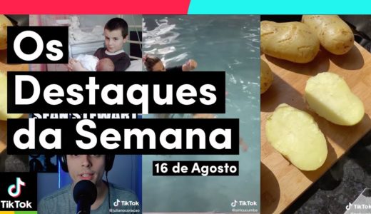 Aqui está quem SE DESTACOU NESTA SEMANA (16/08) | TikTok Brasil