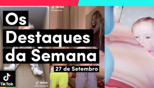 Os DESTAQUES DA SEMANA estão MUITO engraçados! (27/09) | TikTok Brasil