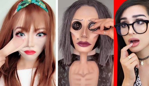 Crazy Halloween Tik Tok Makeup Transformations