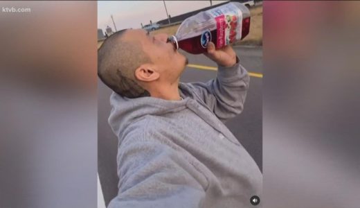 Idaho Falls man's Tik Tok video ft. cran-raspberry juice and a Fleetwood Mac classic song goes viral