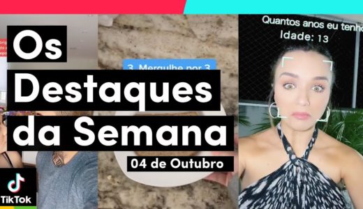 Os primeiros DESTAQUES DA SEMANA de Outubro! (04/10) | TikTok Brasil