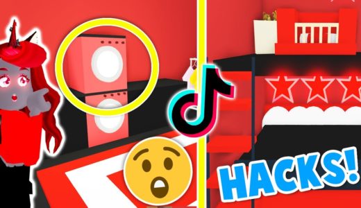 Tik Tok *HACKS* Decide What I Build In Adopt Me! (Roblox)