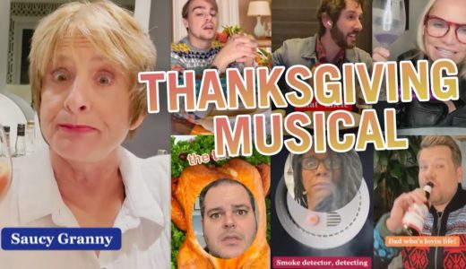 James Corden Surprises TikTok Creator w/ Thanksgiving Musical