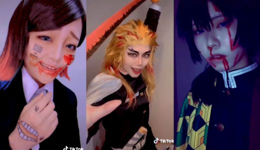 TikTok Japan ❤️ ティックトック 鬼滅の刃 コスプレ – Tik Tok Cosplay Kimetsu no Yaiba #34