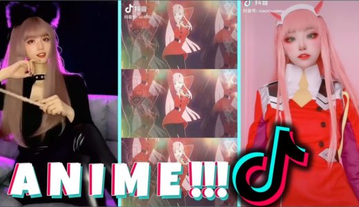 TikTok Anime Zero Two dance Compilation || Tiktok china - Douyin