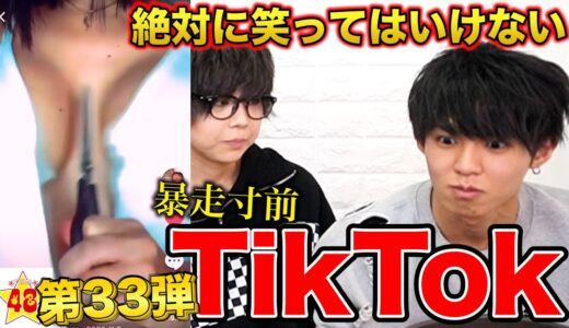 【腹筋崩壊】第33回！絶対に笑ってはいけないTikTok！！