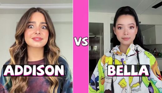 Addison Rae Vs Bella Poarch TikTok Dances Compilation