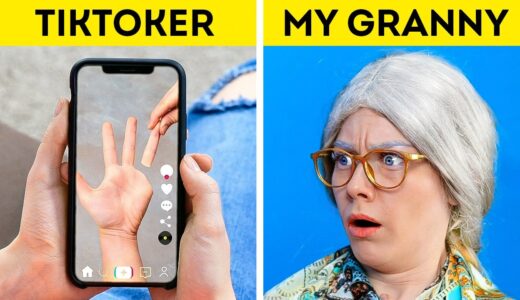 GRANNY CAN'T BELIEVE IT! 29 TikTok Tricks, Trends and Viral Hacks